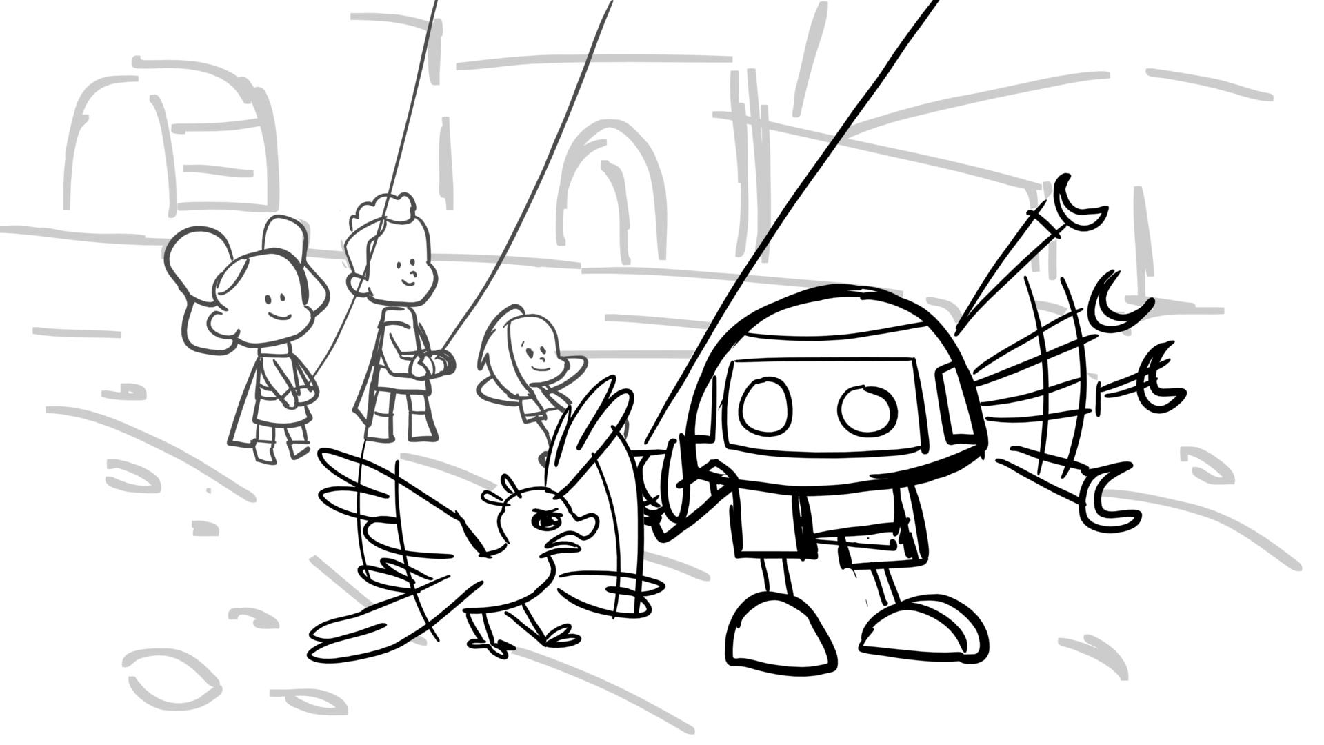 Fun with Nubs — Ep. 119, lámina 015, storyboard by Melissa Ballesteros